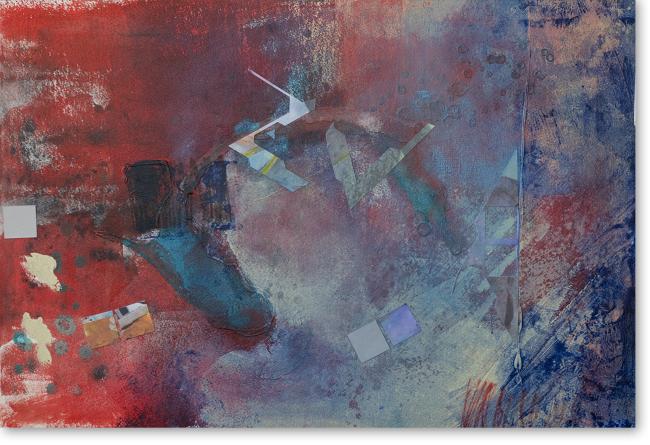 Acrylic painting on paper